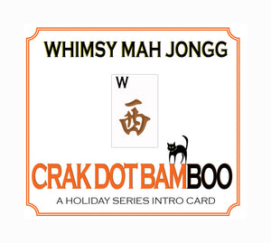 Halloween Theme Mahjong Card