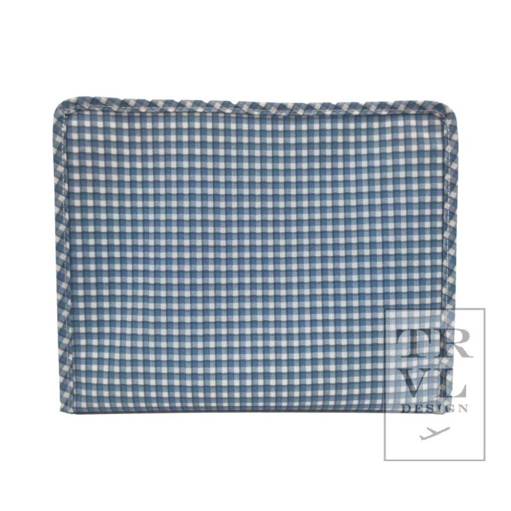 Large Roadie - Indigo Check