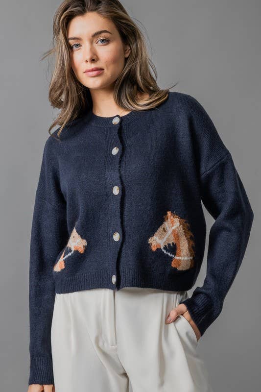 Equestrian Cardigan