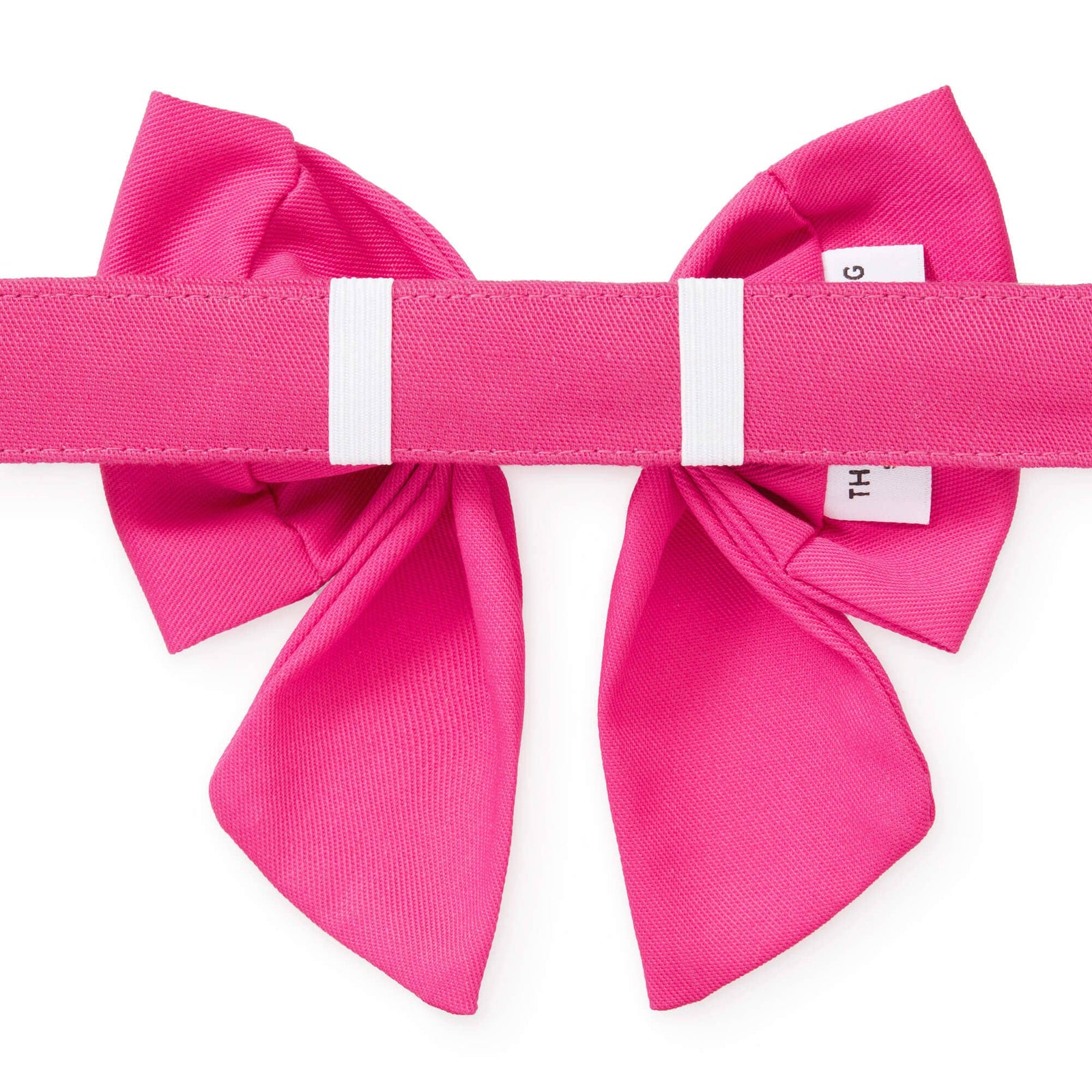 Hot Pink Lady Dog Bow: Large