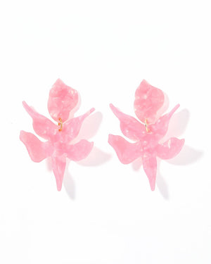 Flora Statement Earrings - Ballet Slipper