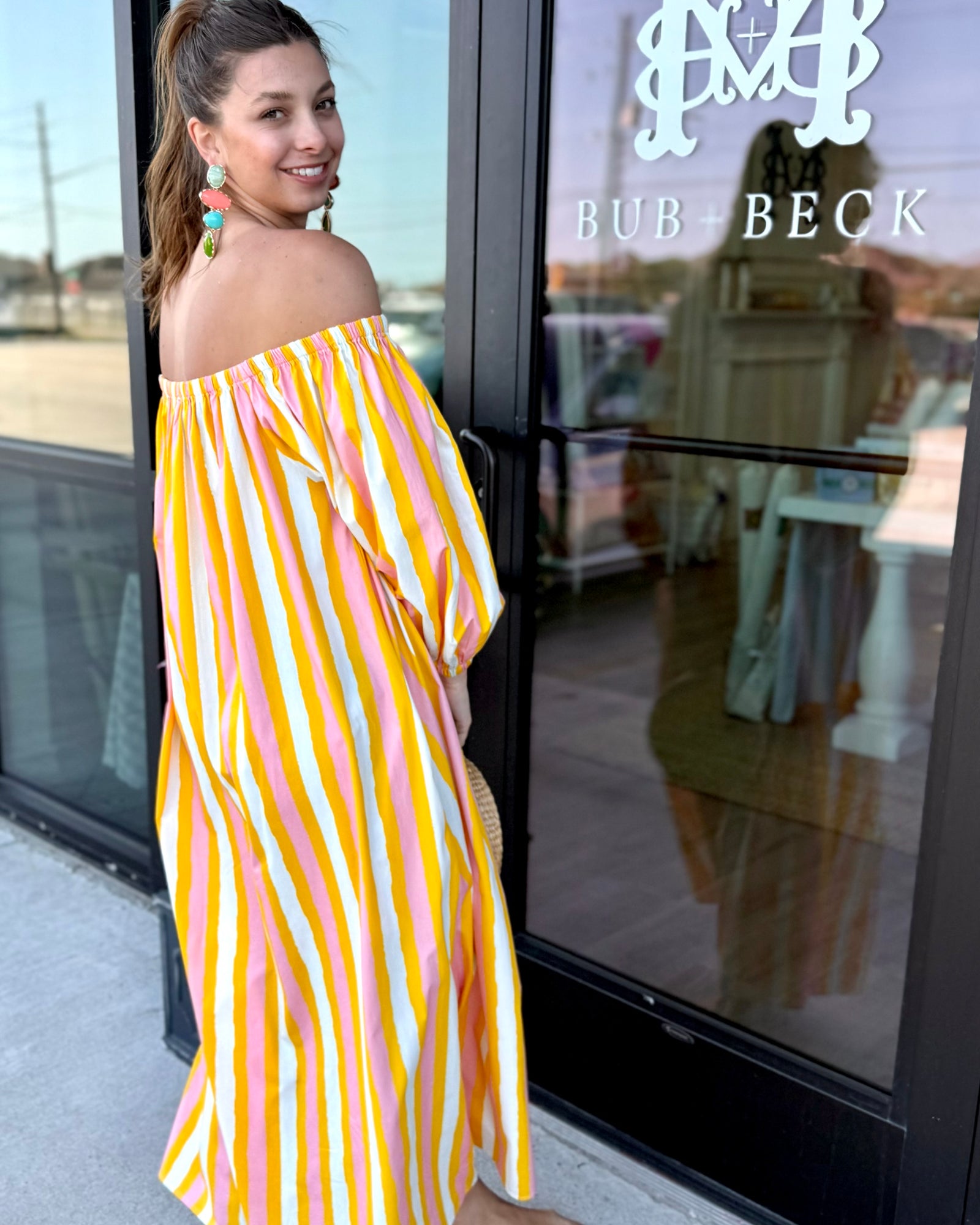 Sunkissed Stripe Ace Dress
