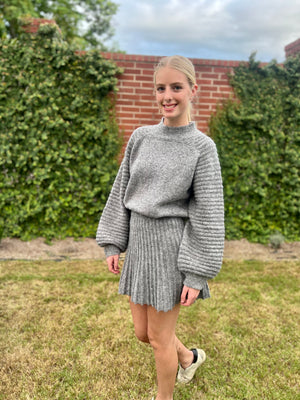Heather Gray Sweater