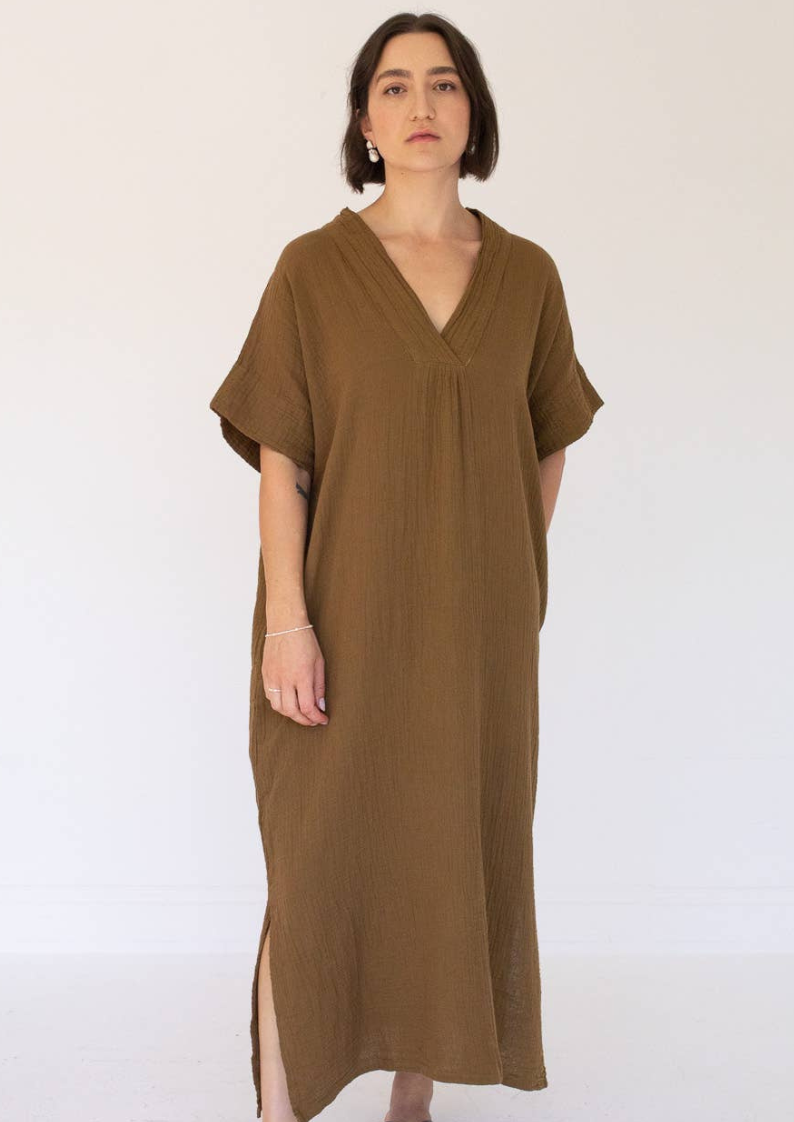 Tulum Maxi Dress - Cocao