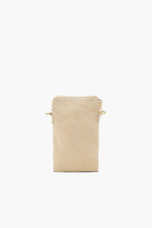 Mahjong Beaded Crossbody Bag