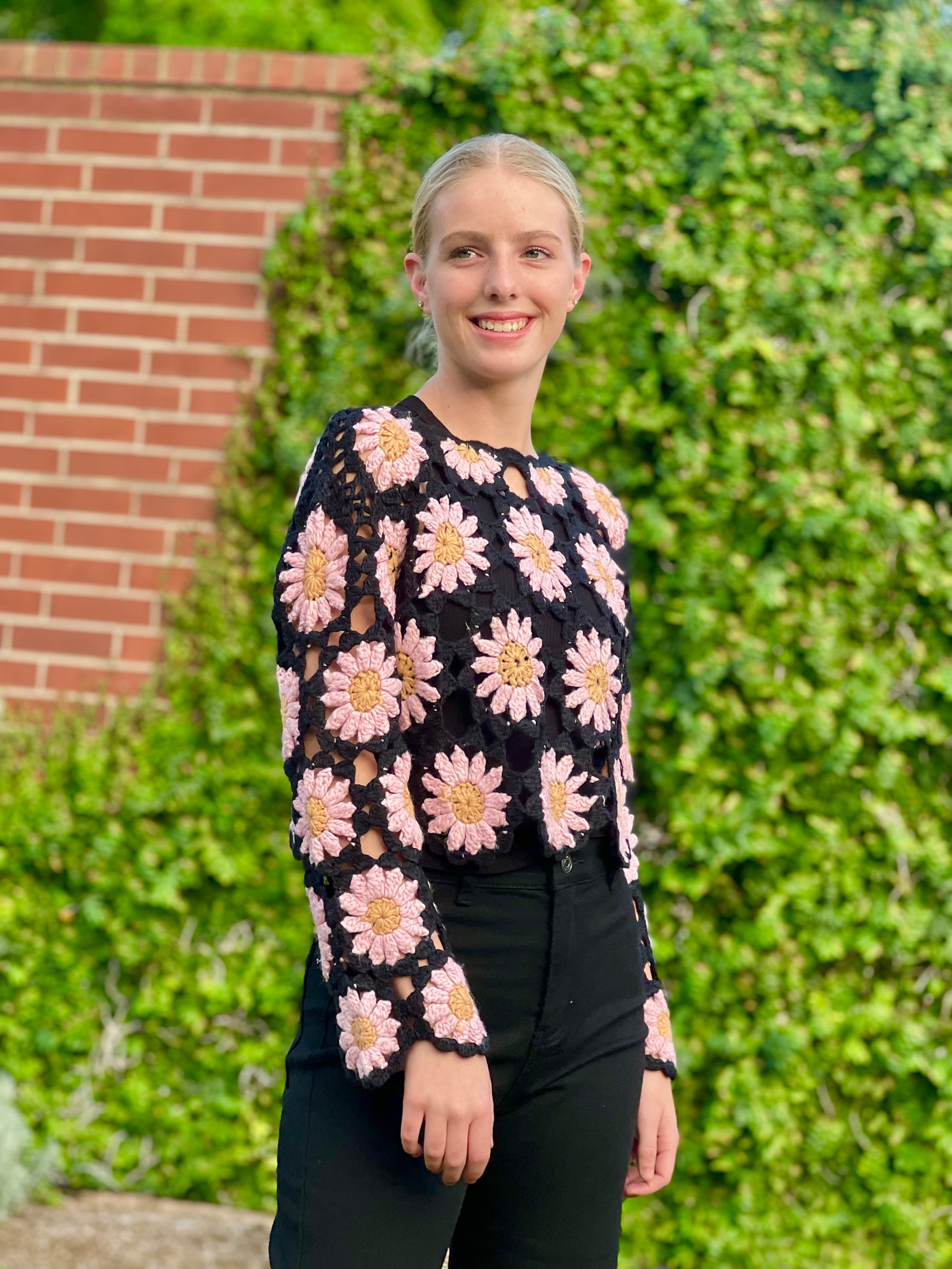 Crochet Daisy Top