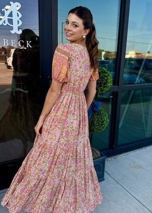 Dusty Rose Maxi Dress