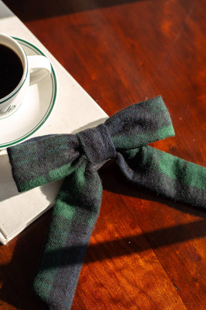 Plaid Flannel Emily Bow