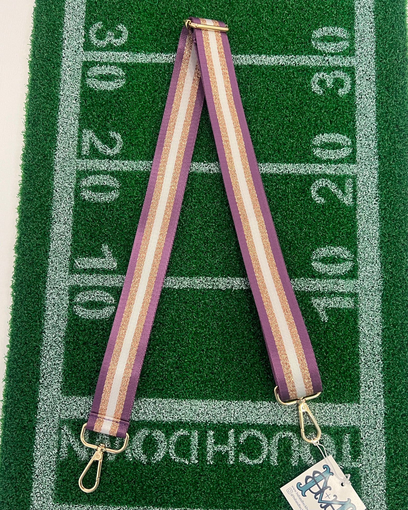 Purple & Gold Strap