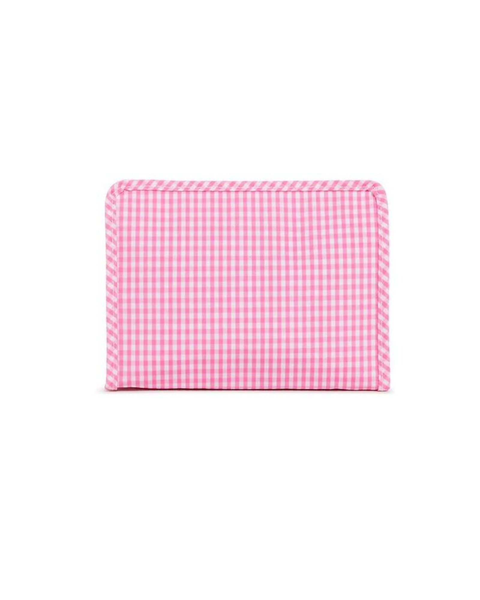 Medium Roadie- Gingham pink