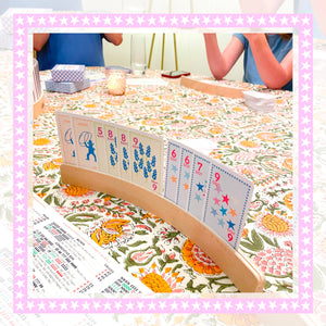 Wooden Card Rack - Set of 4