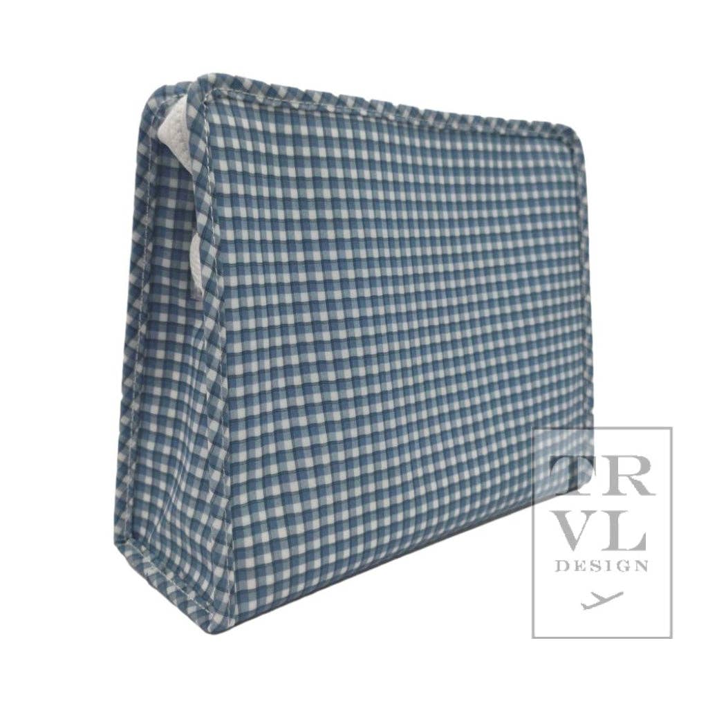 Large Roadie - Indigo Check