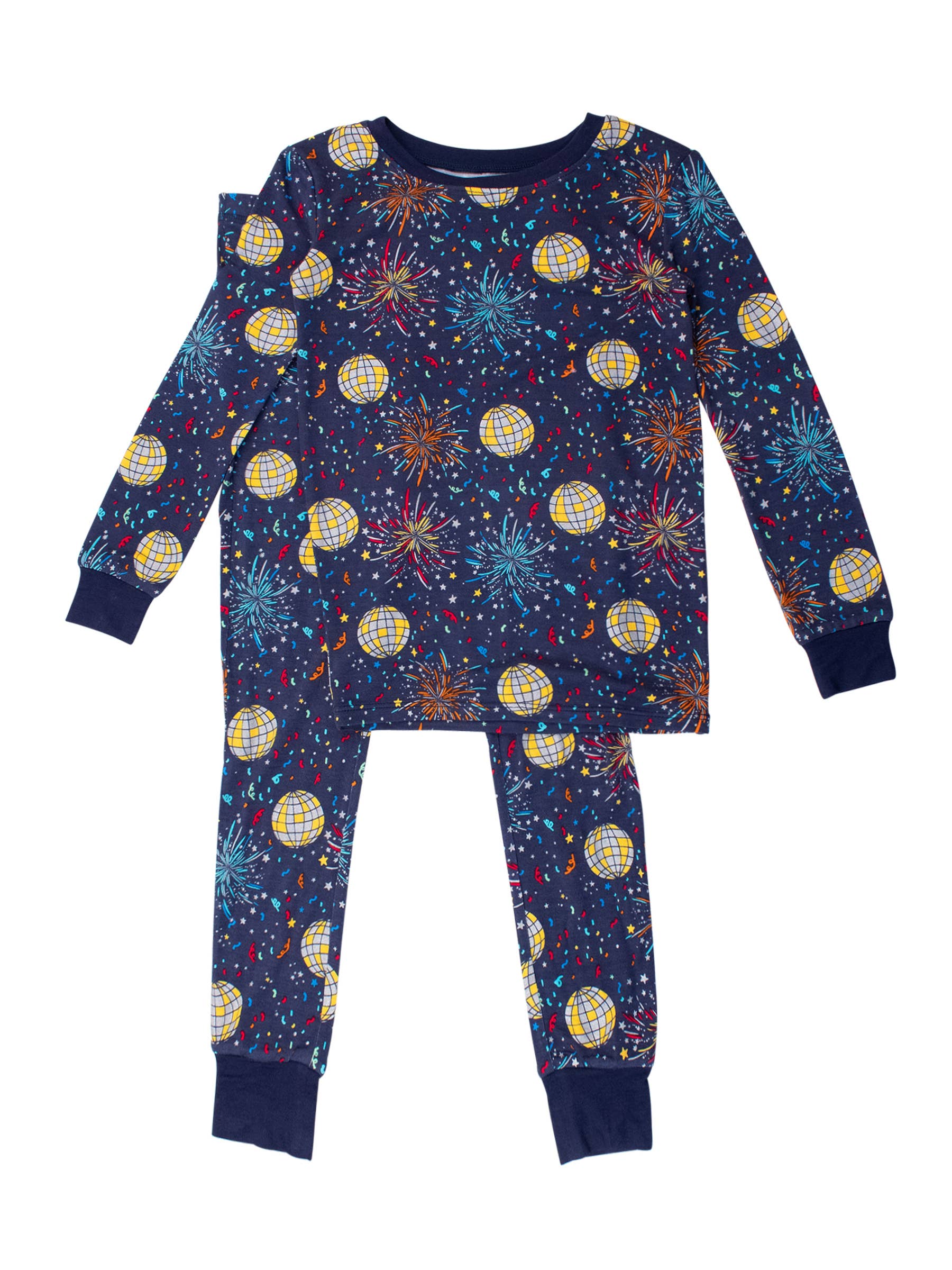 Navy Happy New Year Pajama Set