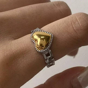 18K STAINLESS STEEL TARNISH FREE  RINGS | 40R119