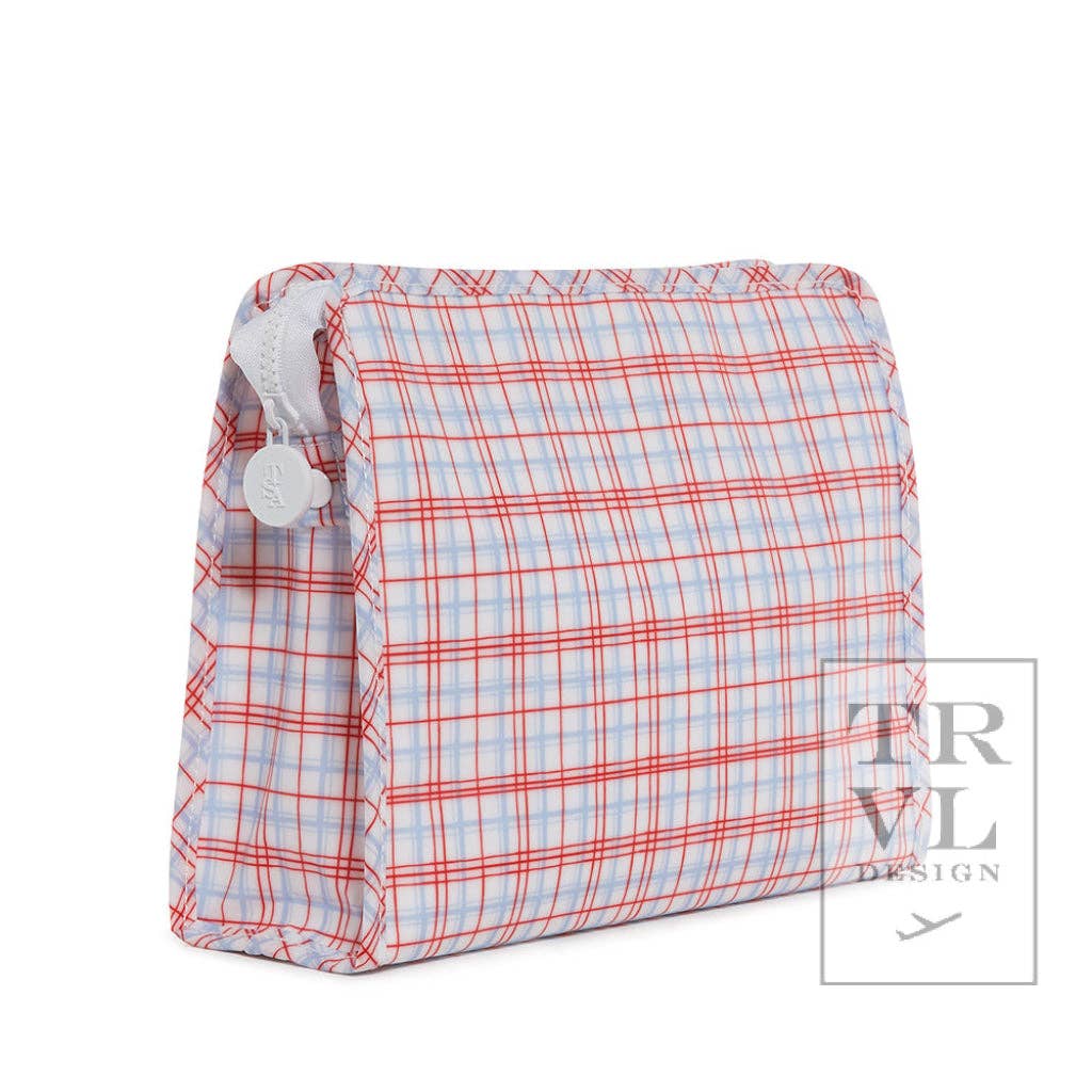 Large Roadie - Classic Red Plaid