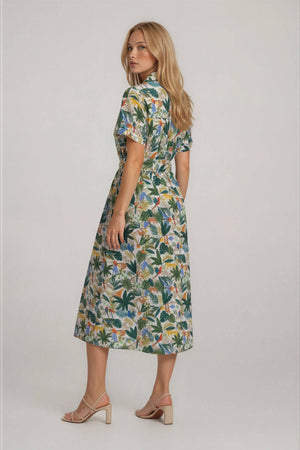 Safari Print Dress