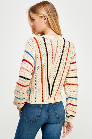 Bella Crochet Sweater