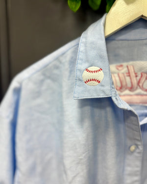Customized Baseball Oxford