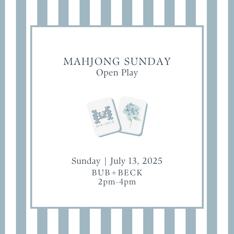 Sunday Mahjong - July 13th
