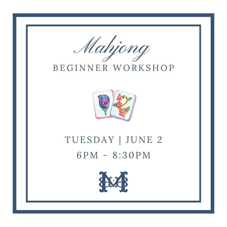 Beginner Mahjong Workshop - June 2