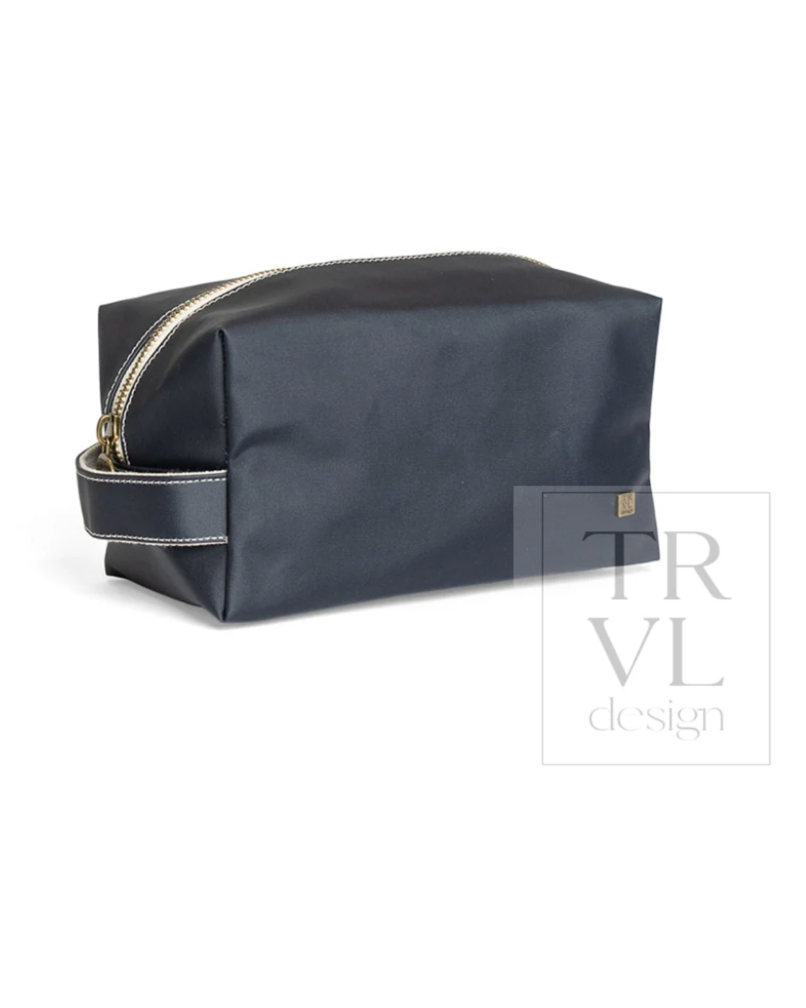 Dopp Kit - Canvas Coated Navy