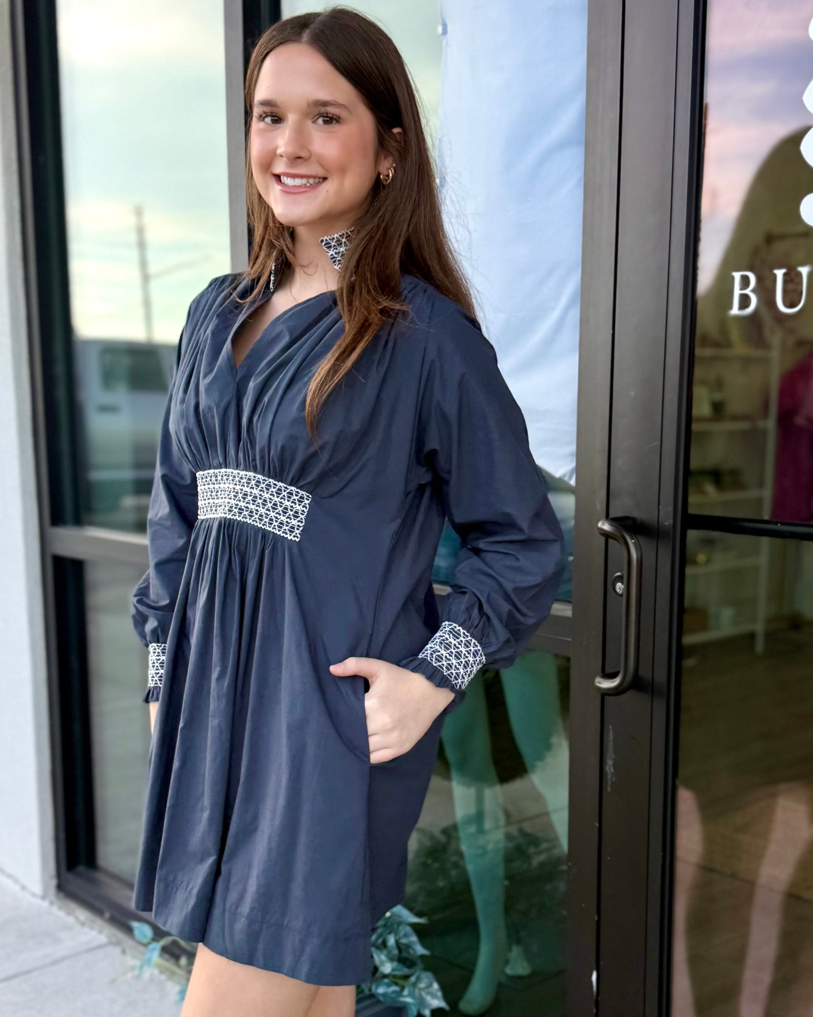 Raylin Shift Mini Dress