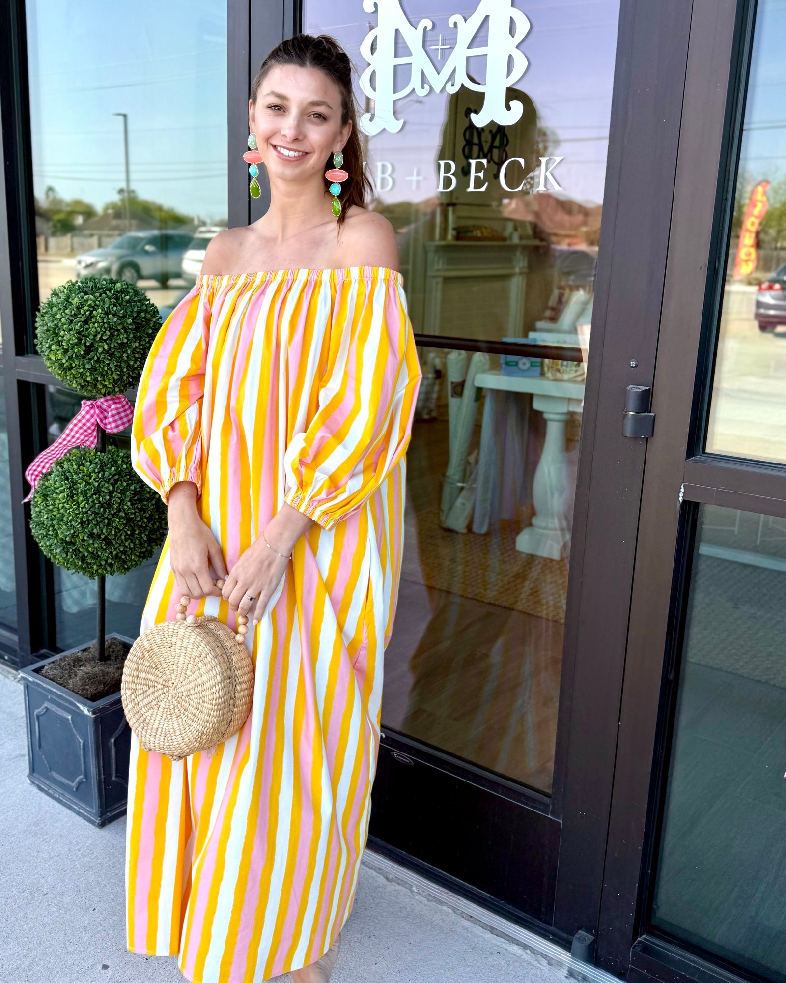 Sunkissed Stripe Ace Dress