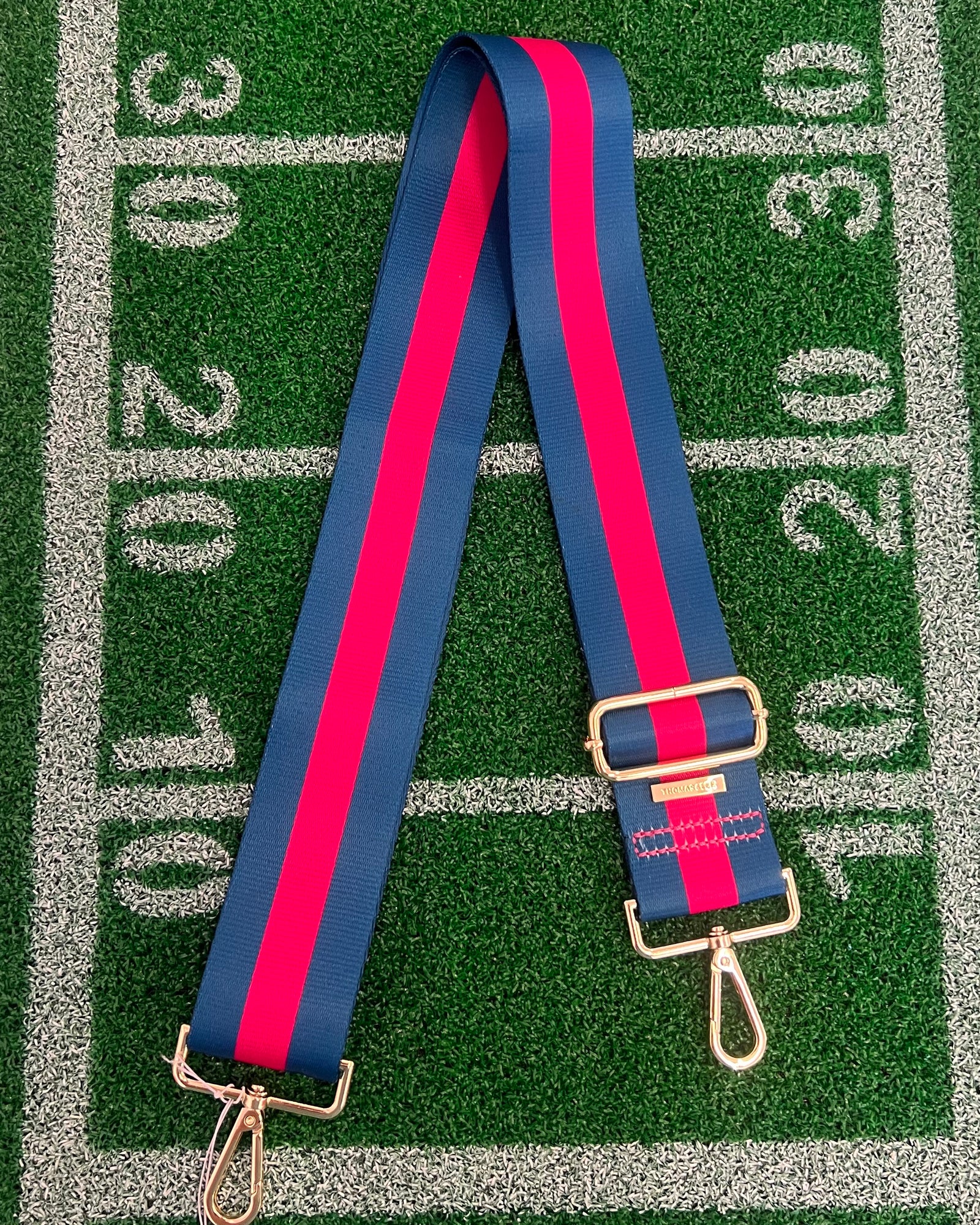 Pink & Blue Bag Strap