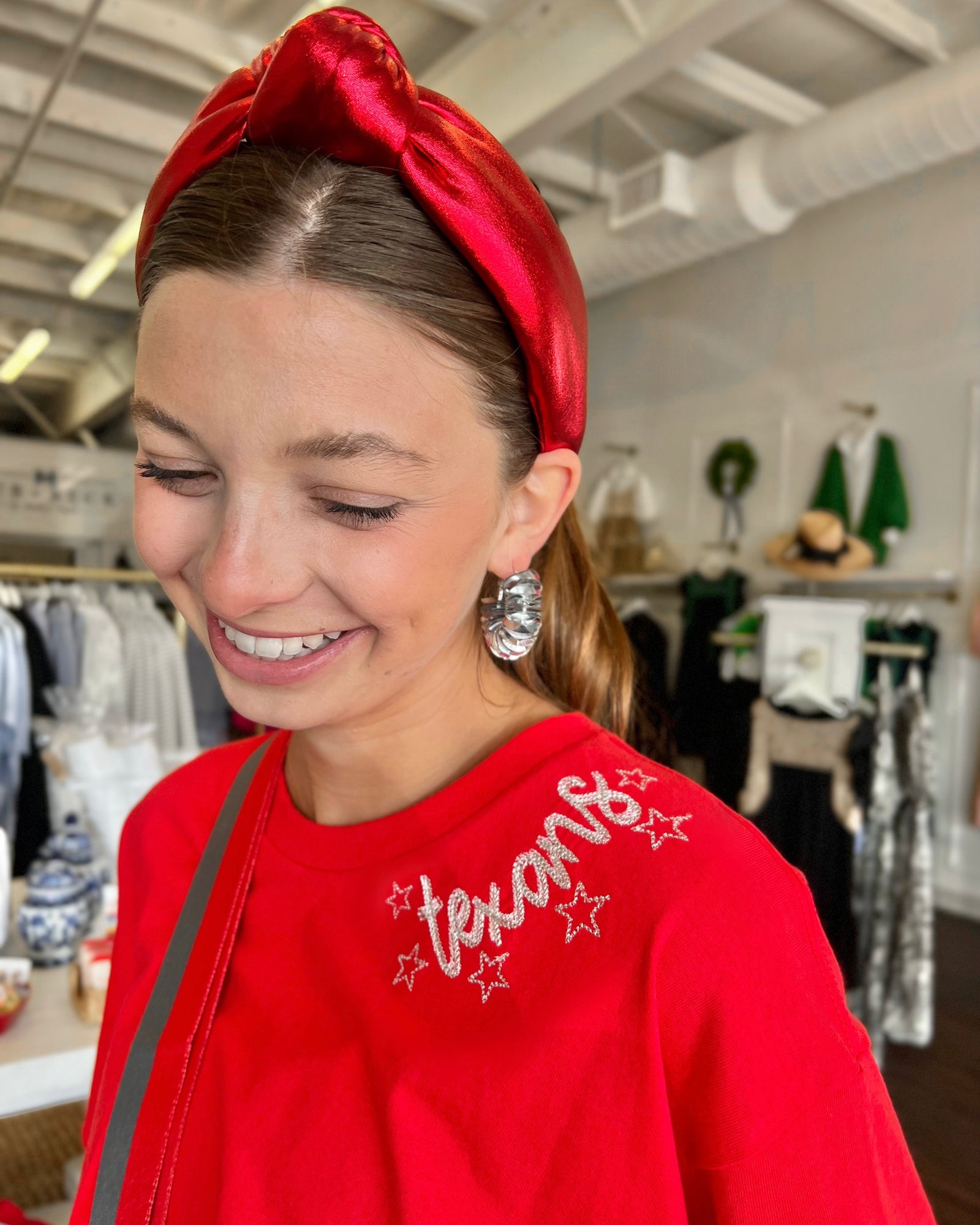 Custom Monogrammed Tee - Double Chain Font with stars