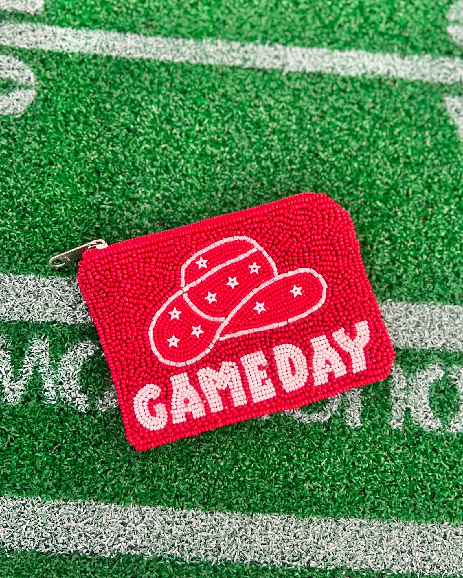 Small Red Cowboy Hat Pouch