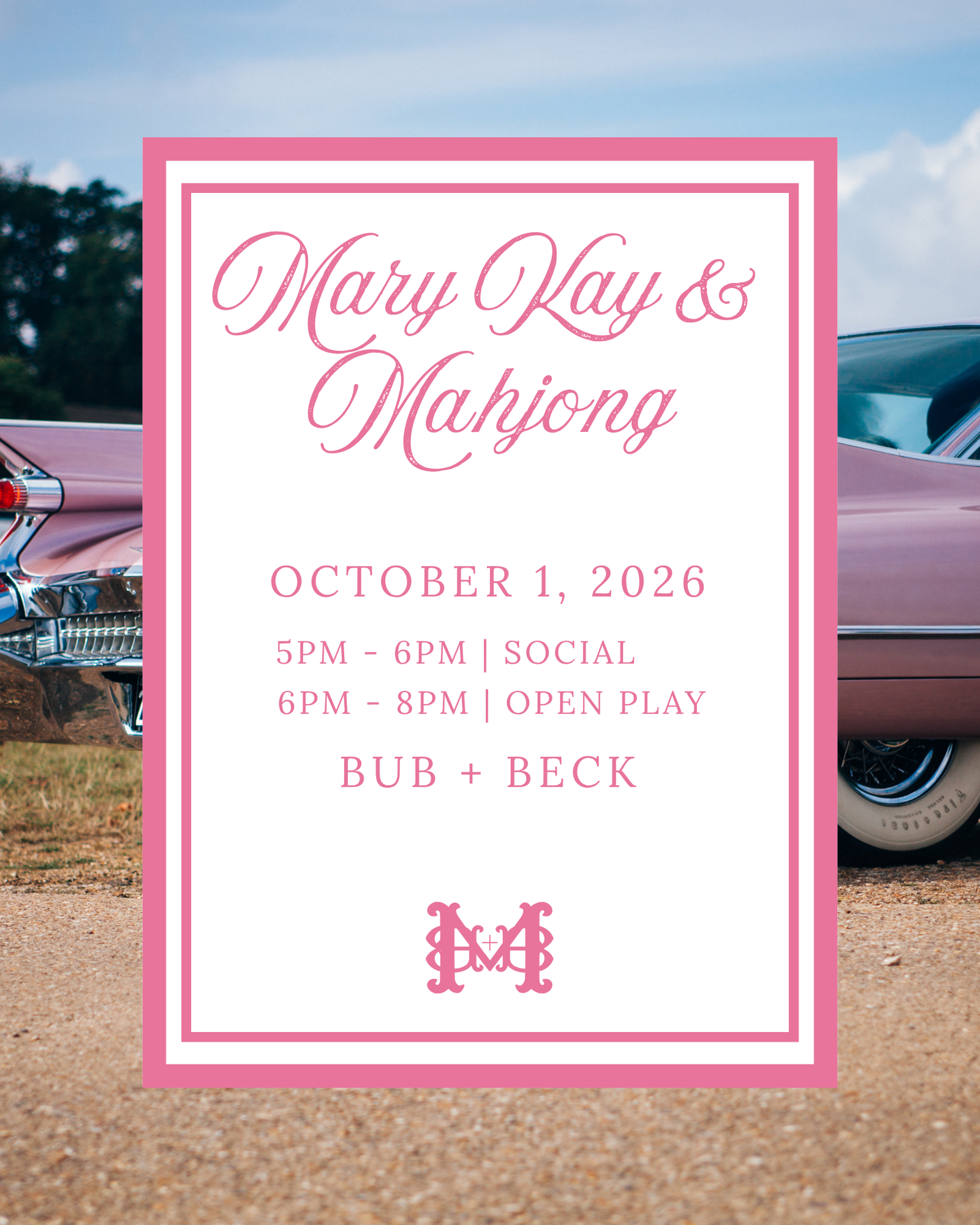 Mary Kay & Mahjong Open Play