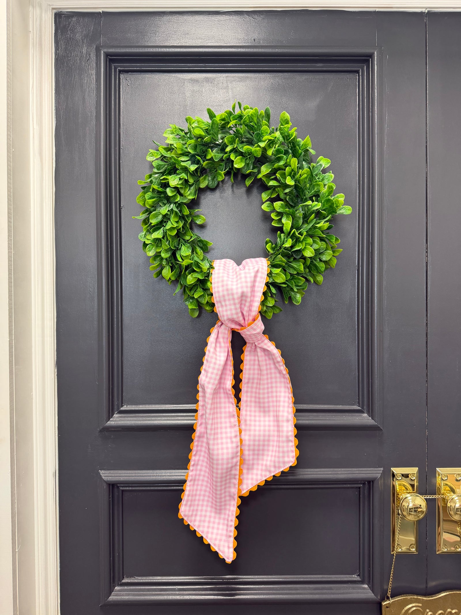 Sunset Spritz Scalloped Sash
