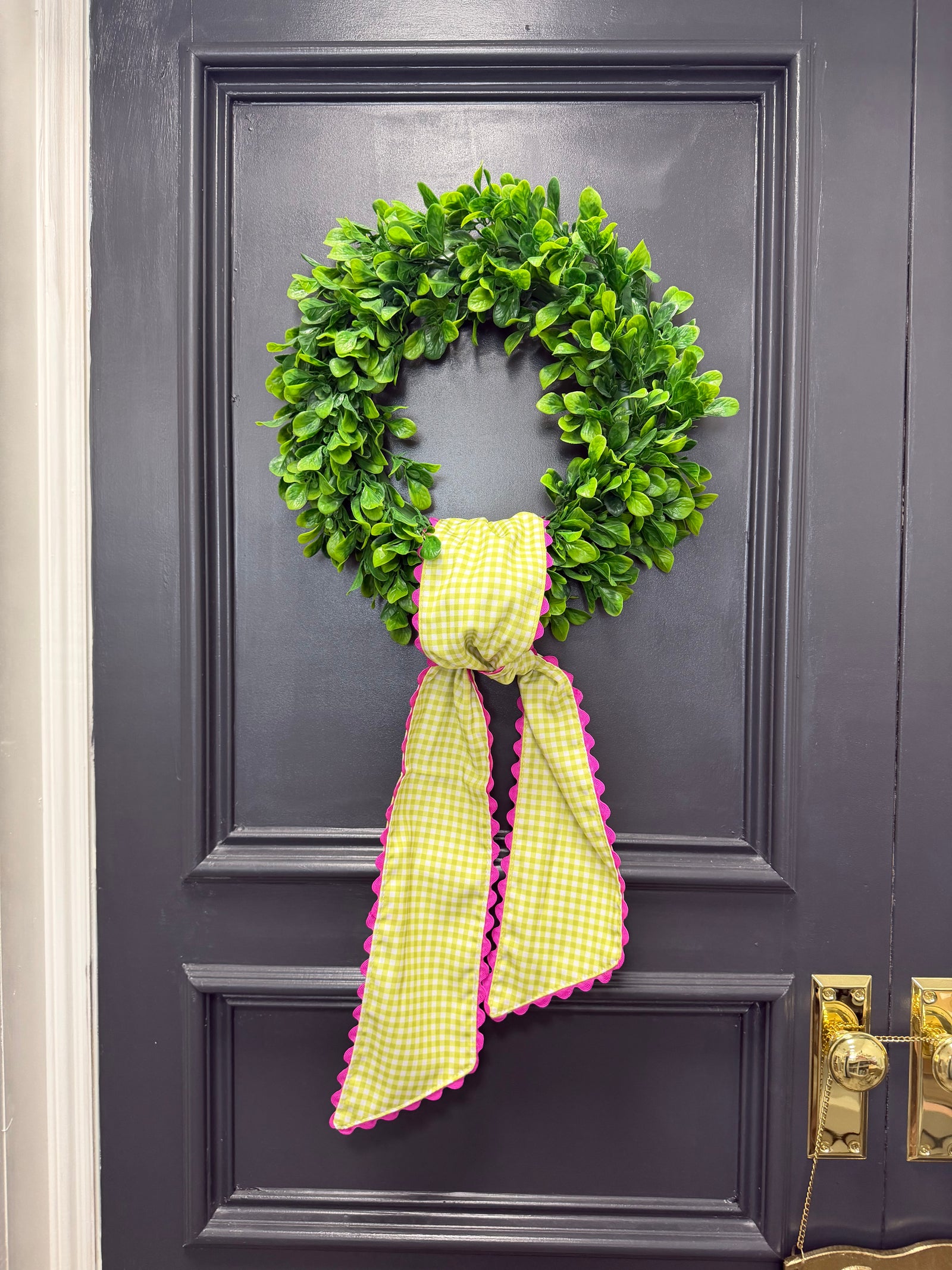 Garden Party Scalloped Sash