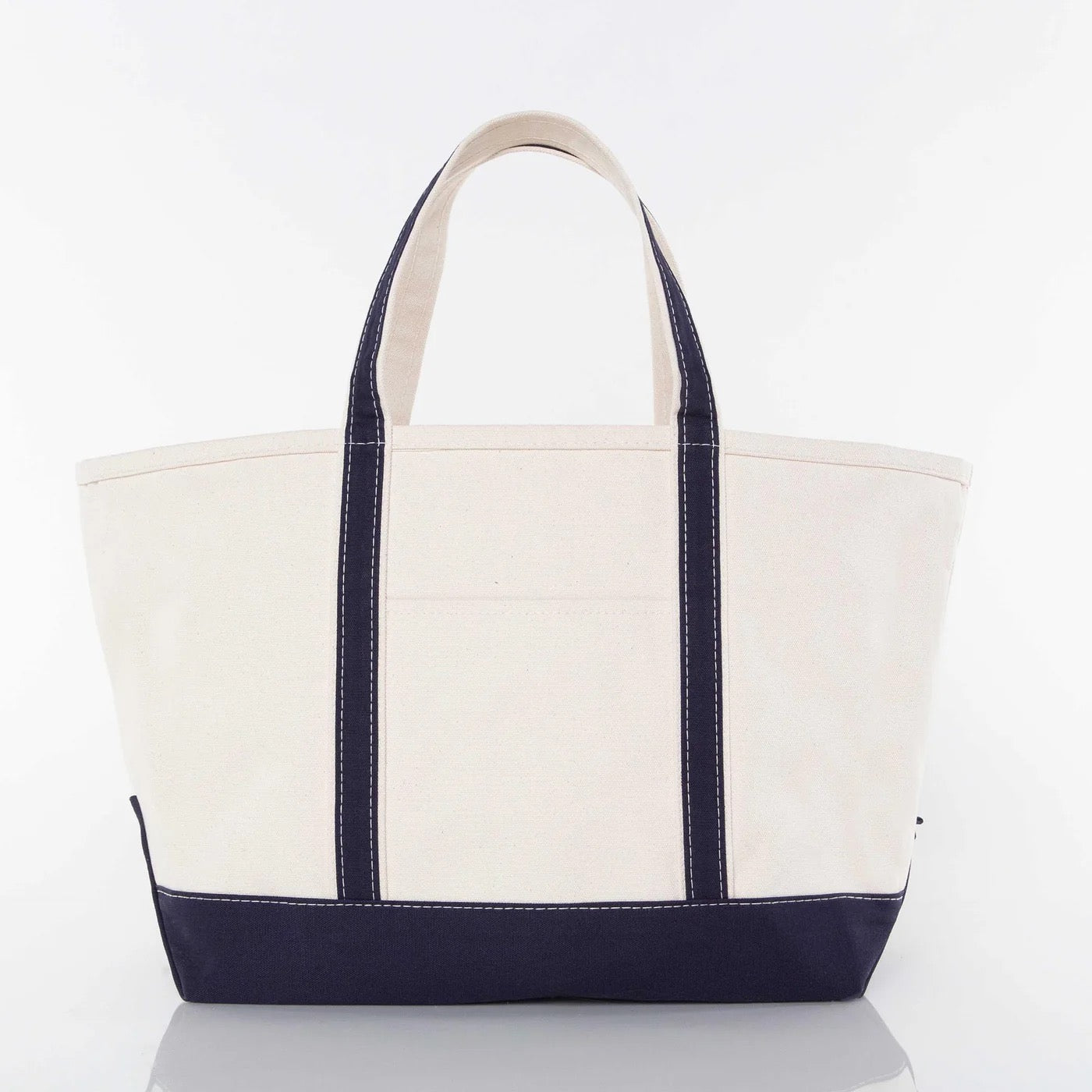 Large Navy Classic Tote