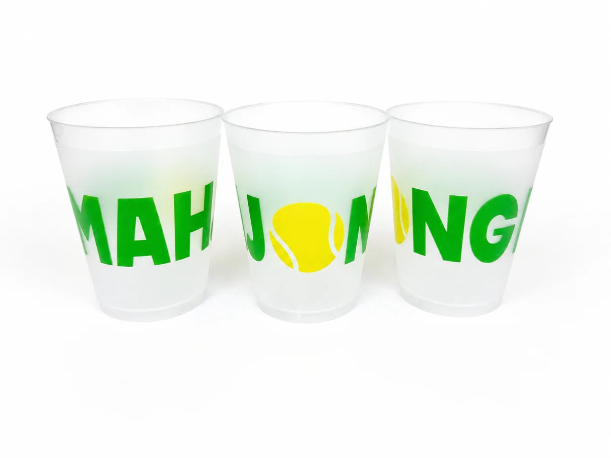 Mahjong Tennis Flexible Cups