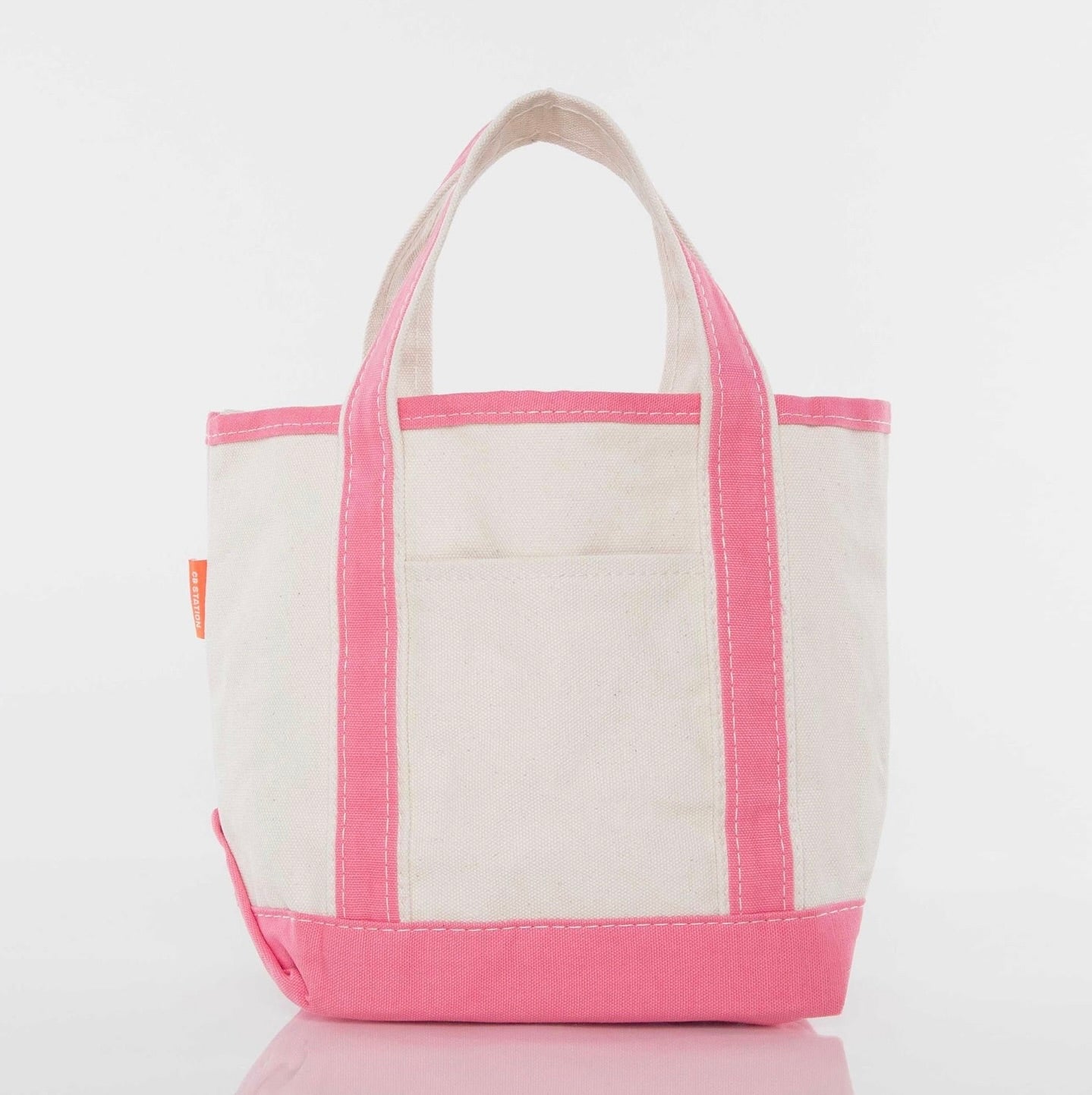 Small Coral Canva Tote