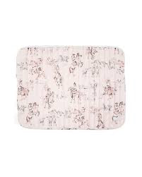 Quilted Laptop Sleeve- Cowgirl Toile