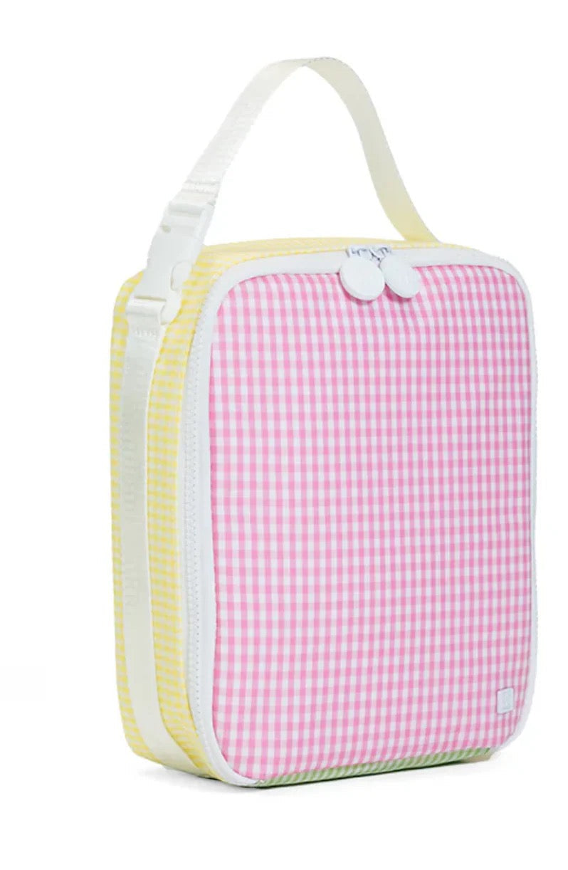 Insulated Lunch Box- Patch Pink