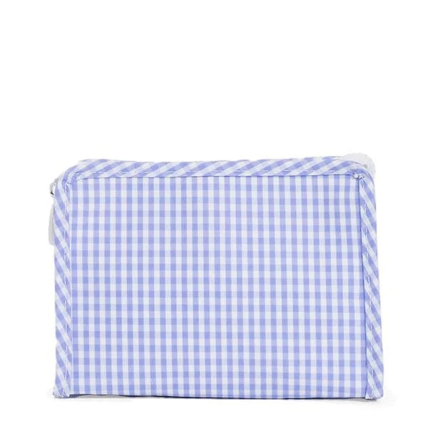 Medium Roadie- Gingham Lilac