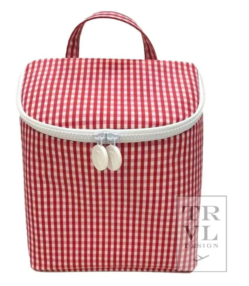 Bring It Lunch Bag - Gingham Red