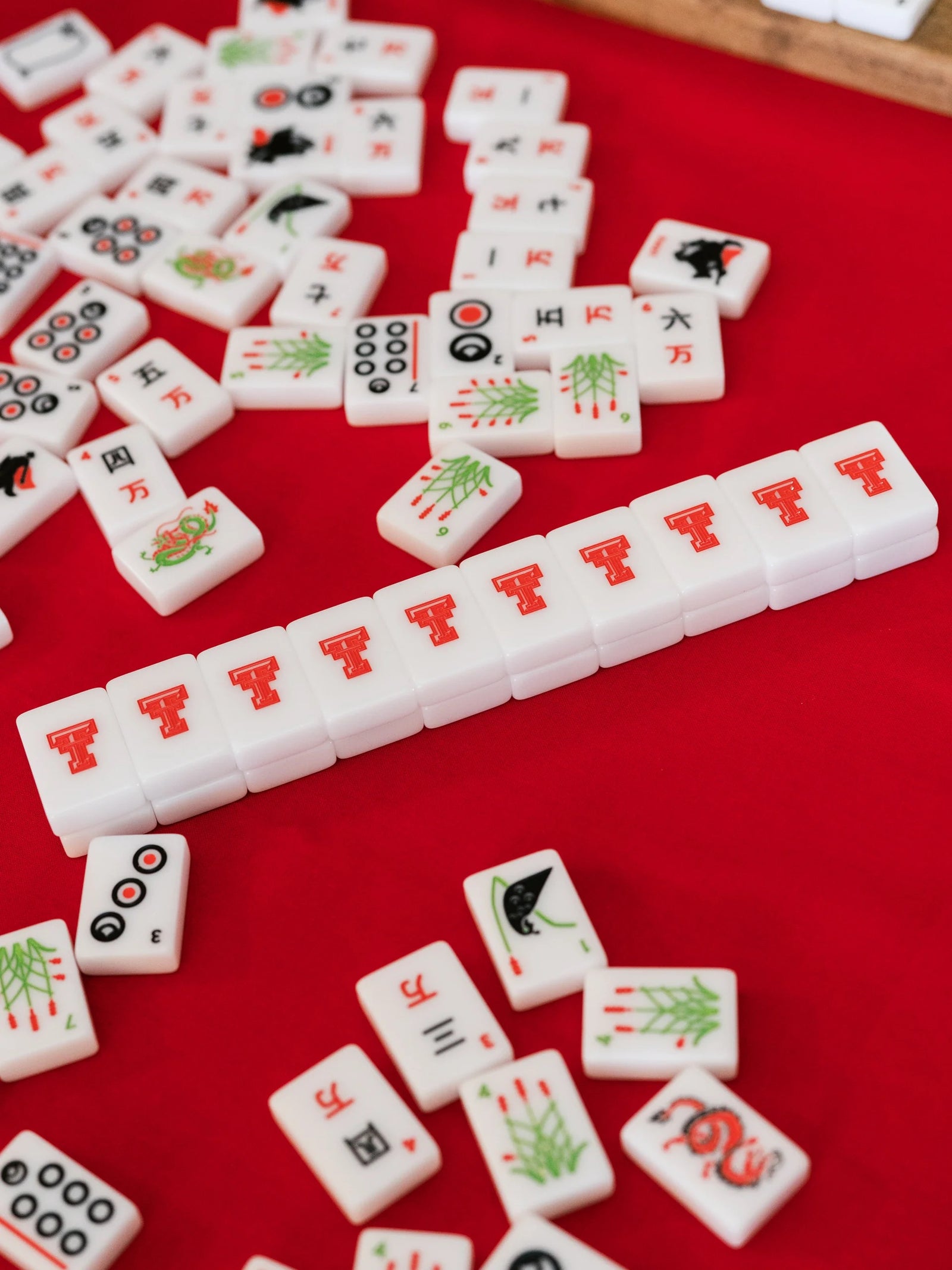 Texas Tech Mahjong Tiles