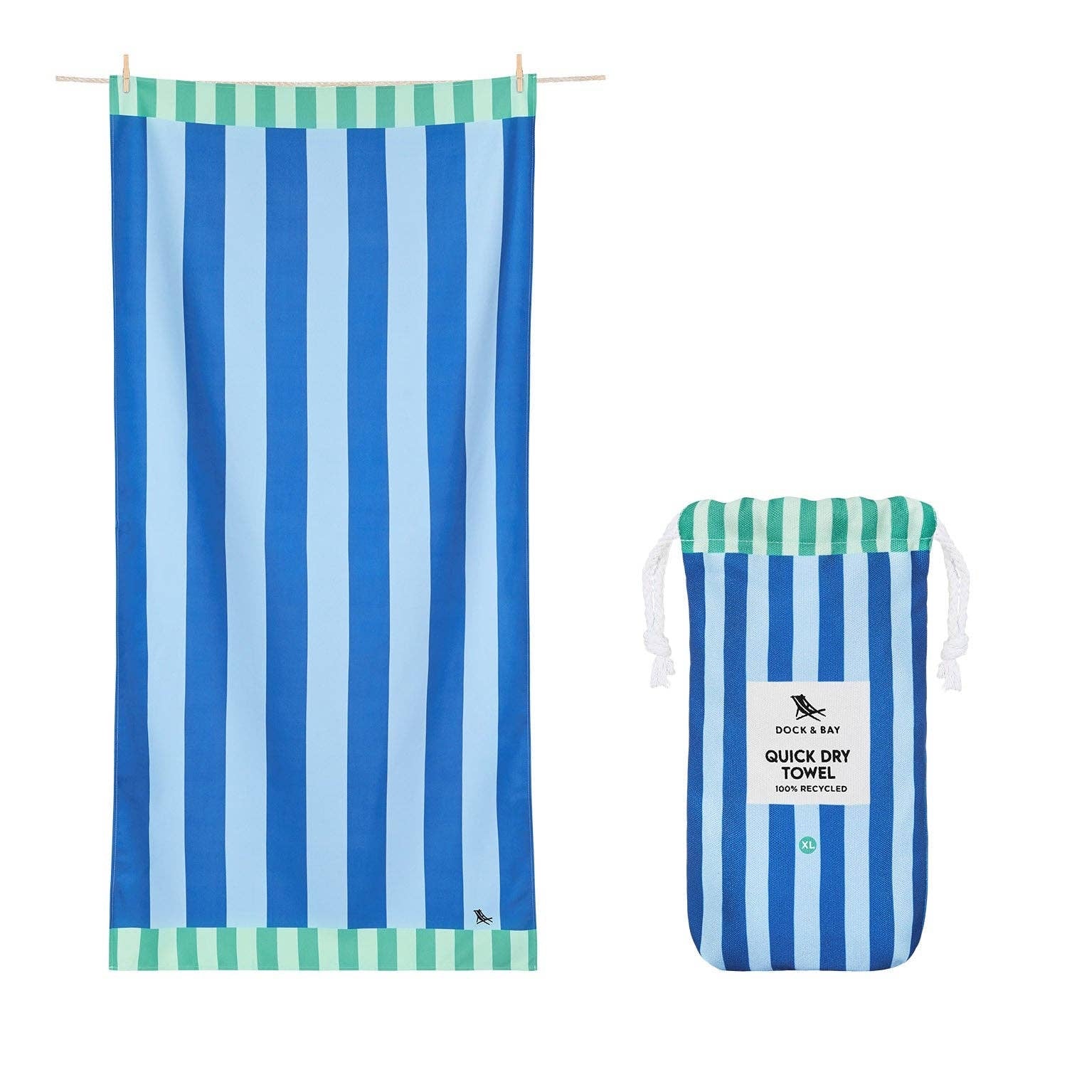 Dock & Bay  Extra Large Towel - Blue Sky
