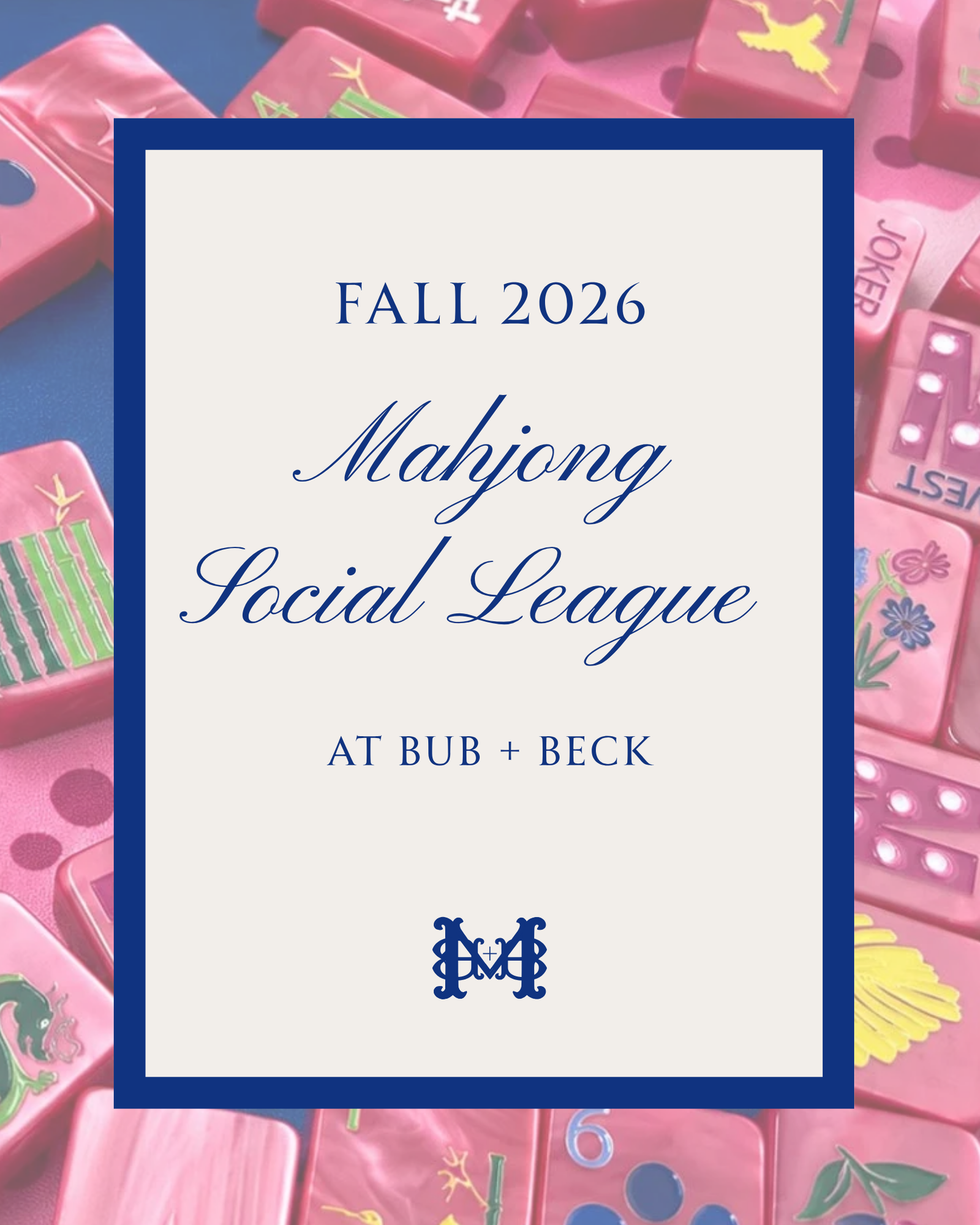 Mahjong League - Fall 2026