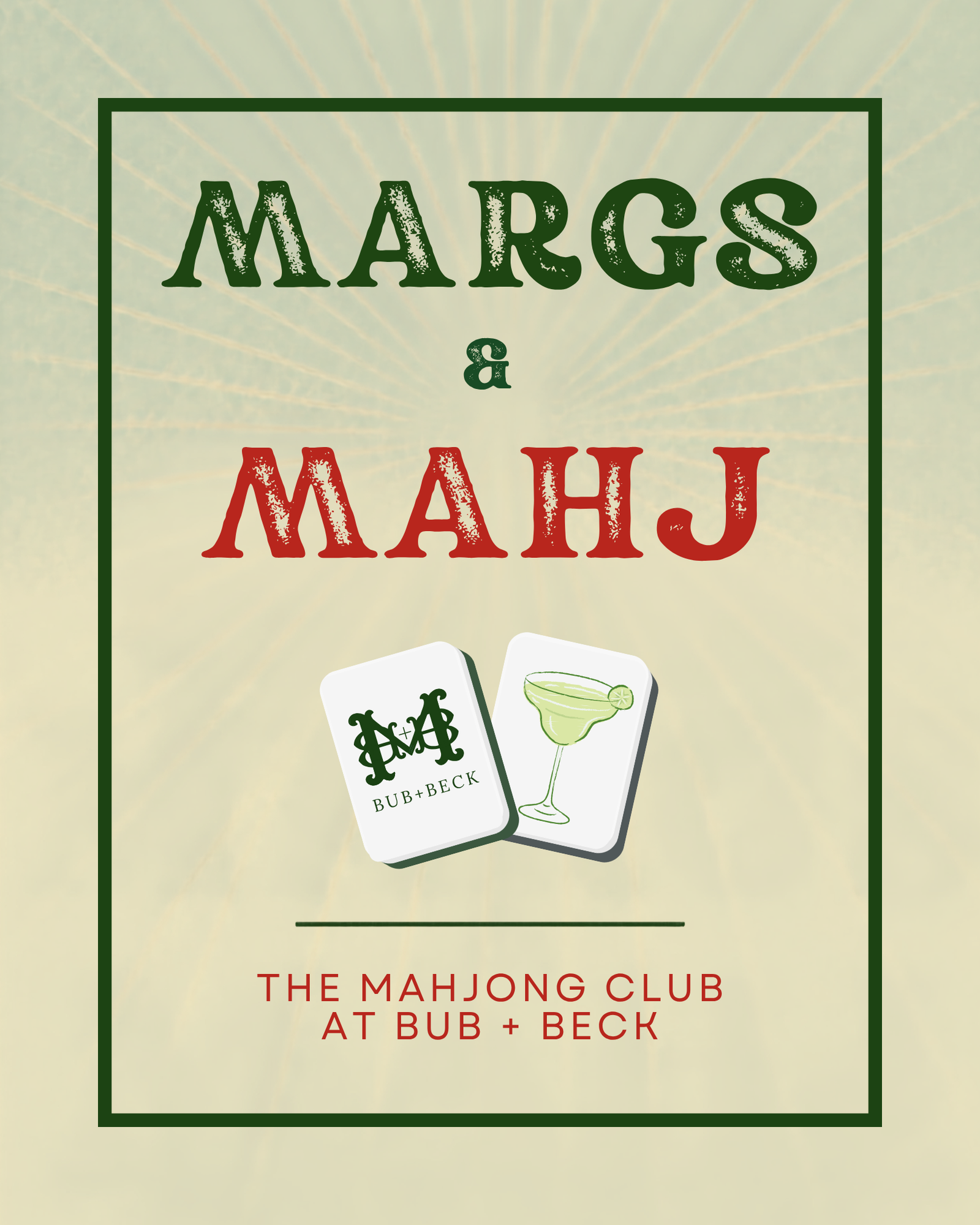 Margs & Mahj - Sept 2