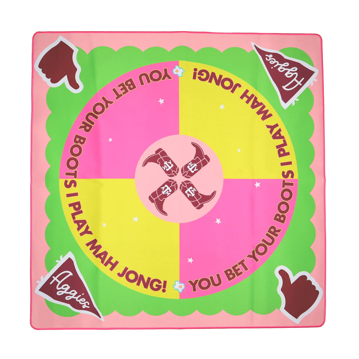 University of Texas A&M - Mahjong Mat