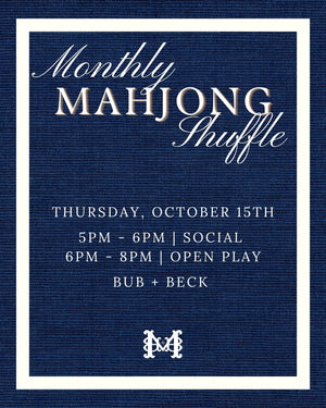 Monthly Mahj Shuffle - Practical Mahj-ic
