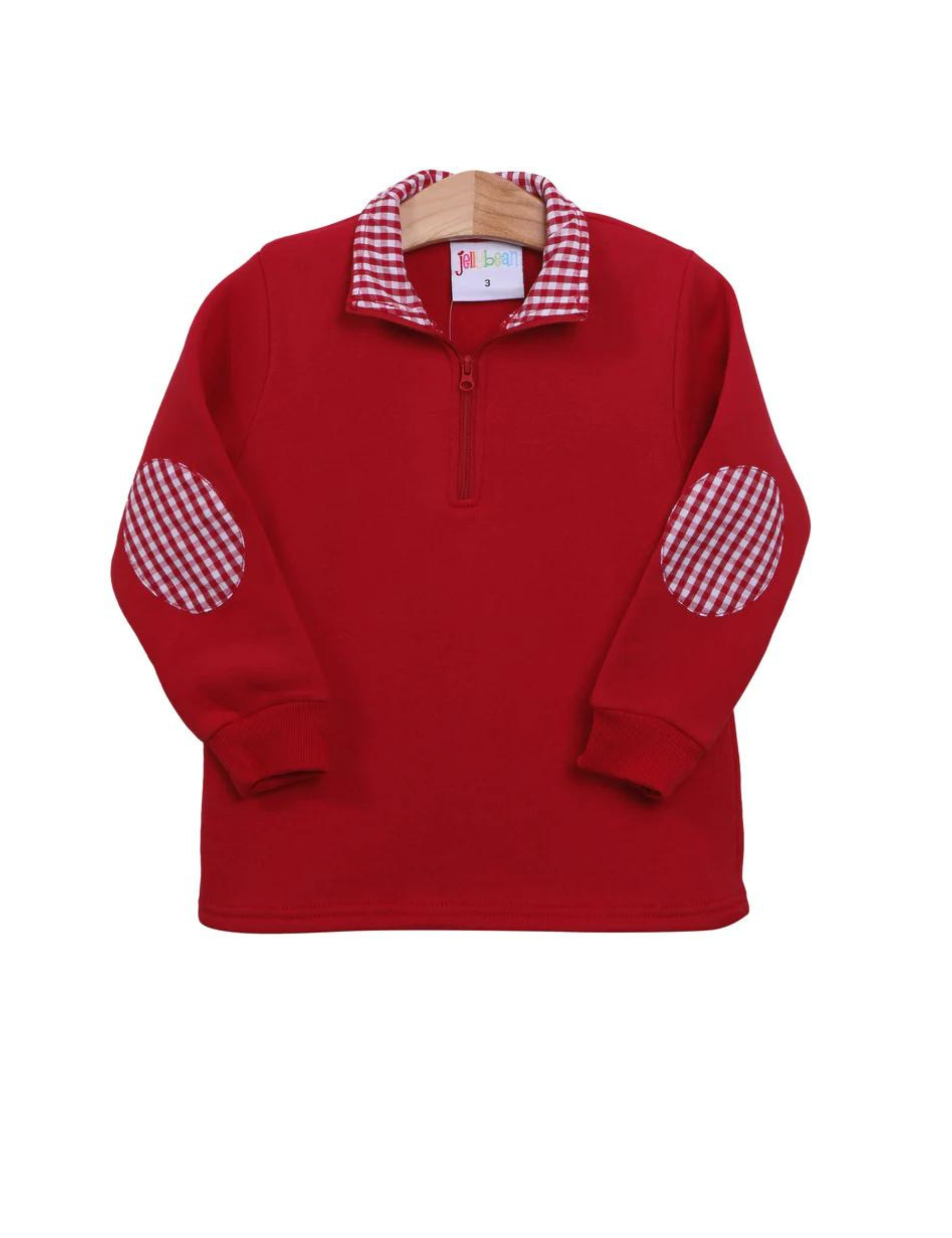 Red Quarter Zip