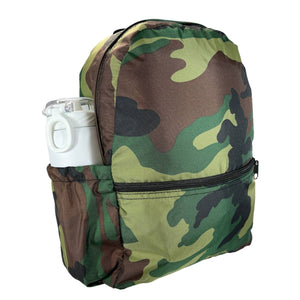 Camo Medium Backpack w/ Pocket | Mint