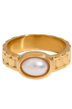 18K STAINLESS STEEL TARNISH FREE  RINGS | 40R119