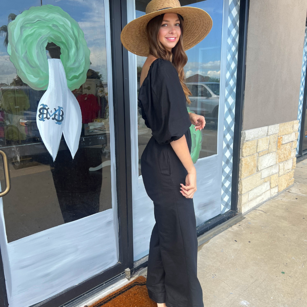 Heaven Bay Linen Jumpsuit